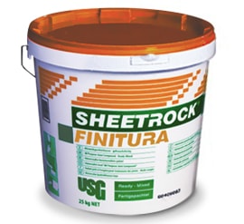 sheetrock finitura, шитрок финитура